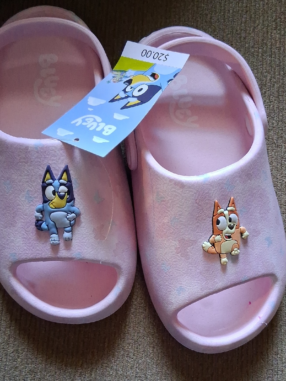 Kids Bluey Slip-On Sandals - Picture 5 of 5